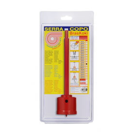 Serra Copo Widea Diamantada 80mm c/ Haste Braskoki