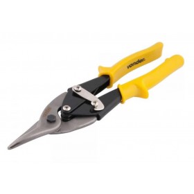 Tesoura Tipo Aviação Reta para Corte de Chapa 10" Vonder