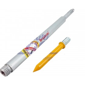 Haste Sds Plus p/ Serra Copo Diamantada 200mm + Haste Guia Braskoki