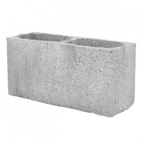 Bloco De Cimento / Concreto Vedação com Fundo14X19X39 cm