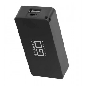 Carregador Portátil Power Bank Smartogo 4000Mah Preto Multilaser