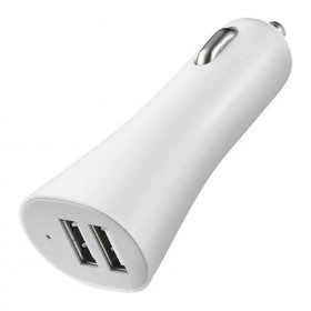 Carregador Automotivo Smartogo Com Entrada USB Branco Multilaser