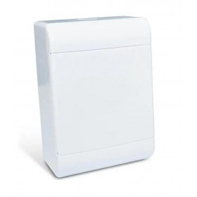 Quadro Distribuição Sobrepor 05 DIN c/ Barramento Ouro Box Steck