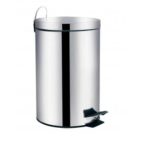 Lixeira Multiuso Aço Inox 3 Litros com Pedal Ágata MOR