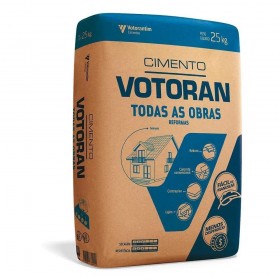 Cimento CPII F 32 Todas as Obras 25Kg Votoran - CP2 é o melhor