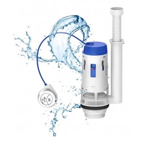 Mecanismo de Saída Universal p/ Caixa Acoplada Dual Flush Censi