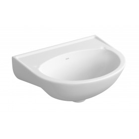 Lavatório p/ Coluna Louça Izy Branco 39cmx29cmx16cm L12 Deca