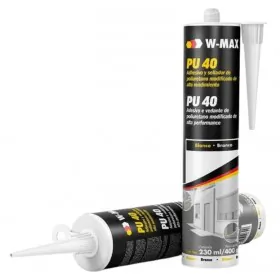 Selante PU 40 Construção p/ Colagens e Vedações Branco 400g Wurth