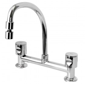 Torneira Misturador Mesa p/ Cozinha Cromada Aspen C-35 1256 Deca