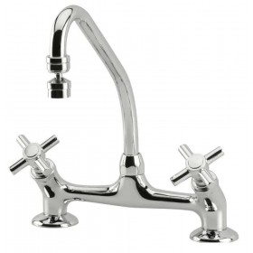 Torneira Misturador Mesa p/ Cozinha Cromada Izy C-37 1256 Deca