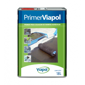 Primer p/ Manta Asfáltica Preto 18L Viapol