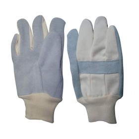 Luva de Raspa Reforçada c/ Lona Na Palma Quality / Protezza 09cm