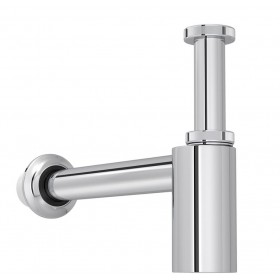 Sifão p/ Pia Cozinha e Tanque Rígido Metal Cromado 1.1/2" 30cm Deca