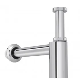 Sifão p/ Pia Cozinha e Tanque Rígido Metal Cromado 1.1/2" 30cm Deca