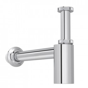 Sifão Pia de Cozinha e Tanque Rígido Metal Cromado 1.1/4" 30cm Deca