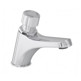 Torneira Automática Lavatório Mesa Bica Baixa Cromada Decamatic Deca