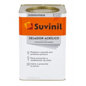 Selador Acrílico p/ Paredes 18L Suvinil