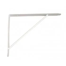 Suporte Mão Francesa p/ Prateleira Leve Branco 25cm Zamar