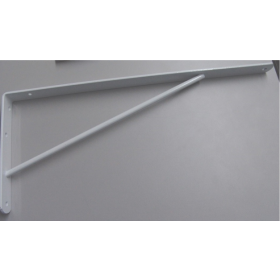 Suporte Mão Francesa p/ Prateleira Reforçado Branco 40x50cm Zamar