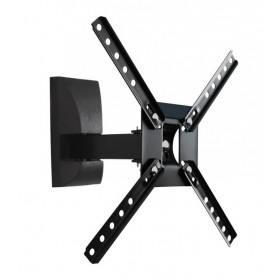 Suporte p/ TV Articulável 03 Movimentos Preto 10" a 55" Brasforma