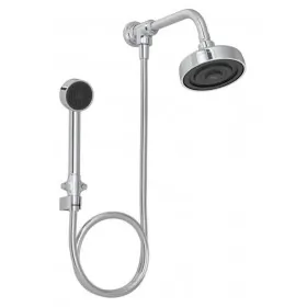 Kit Chuveiro Ducha de Parede Cromado c/ Desviador Universal e Ducha Manual Acqua Plus Deca