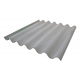 Telha Fibrocimento Ondulada Cinza 1,83m x 1,10m x 6mm Multilit