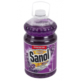 Desinfetante Bactericida Multiuso Lavanda 5L Sanol