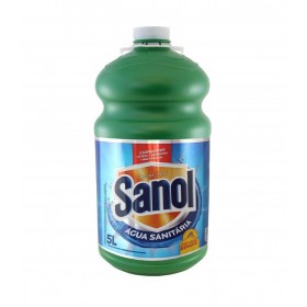 Água Sanitária Candida c/ Cloro Ativo 5L Sanol
