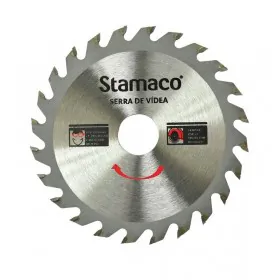 Disco de Serra Vídea p/ Madeira  4 3/8" 110mm 24 Dentes Stamaco