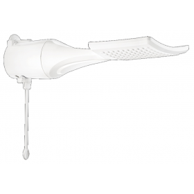 Chuveiro Loren Shower Eletrônico Ultra 6800W 220V Branco Lorenzetti