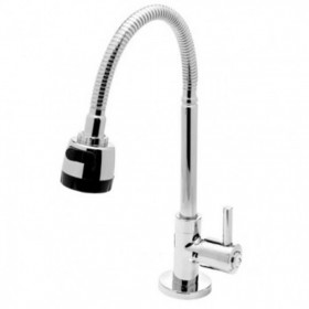 Torneira Cozinha Mesa Bica Gourmet Articulável Jato Duplo Rieti