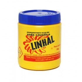 Soda Cáustica Desincrustante Alcalino 500g Linhal