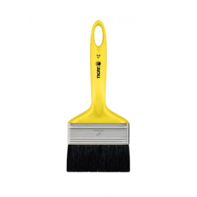 Pincel Trincha p/ Tintas Esmalte e Óleo Cerda Preta 519 4" Tigre