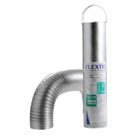 Tubo Duto Alumínio Flexível p/ Exaustão 100mm x 1,5m Flextic WDB