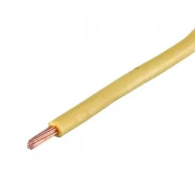 Fio Cabo Flexível 2,5mm2 750V Amarelo por Metro Megatron