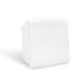 Quadro Distribuição Embutir 08 DIN c/ Barramento Ouro Box Steck