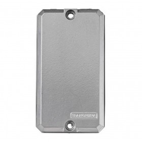 Tampa Cega 4x2 Galvanizado Condulete 1/2" 3/4" Sem Pintura Tramontina