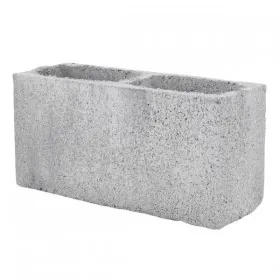 Bloco De Cimento / Concreto Vedação com Fundo14X19X39 cm