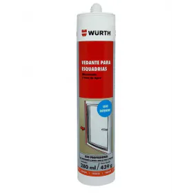 Vedante Selante p/ Esquadrias Base Água Branco 280ml / 439g Wurth