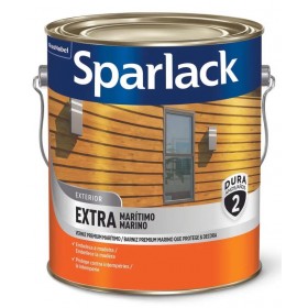 Verniz Premium Extra Marítimo Fosco Natural Incolor 3,6L Sparlack