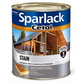 Verniz Protetor Premium Cetol Stain Natural Acetinado 0,9L Sparlack