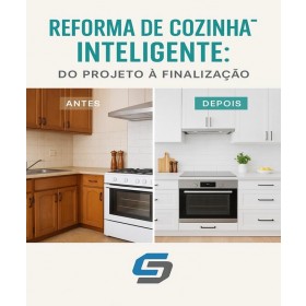 Ebook Guia Reforma Cozinha Inteligente C&S