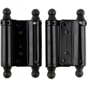 Dobradiça Vai e Vem Preta c/ Verniz 3" 75mm Starfer