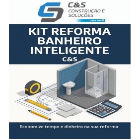 Ebook Guia Reforma Inteligente Banheiro C&S