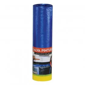 Salva Pintura c/ Fita 1,50m x 20m Salvabrás