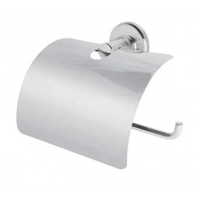 Papeleira Porta Papel Higiênico c/ Tampa Aço Inox Faetto Hidrolar