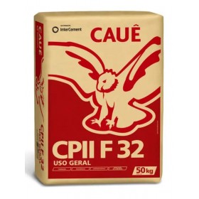 Cimento CPII F-32 ou E-32 Uso Geral 50kg Cauê