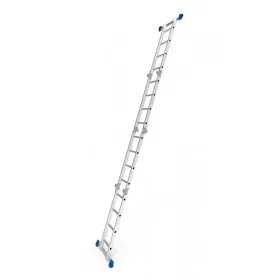 Escada Multifuncional de Alumínio Profissional 4 x 4 16 Degraus MOR