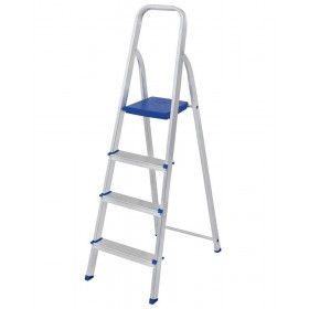 Escada de Alumínio Residencial 4 Degraus MOR