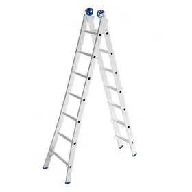 Escada de Alumínio Extensiva Profissional 2 x 7 Degraus 3,65m MOR